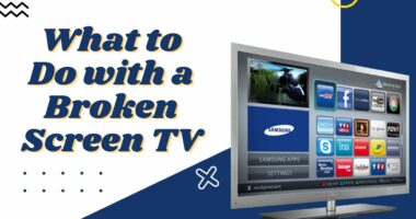 What to Do with a Broken Screen TV